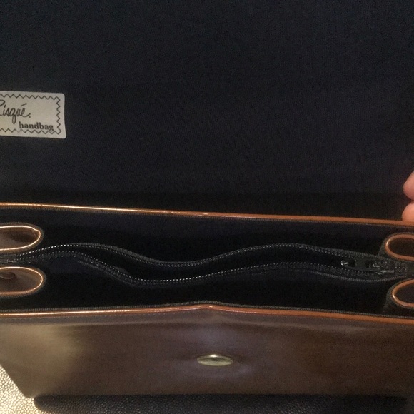 Vintage Risqué Leather handbag - Picture 5 of 5